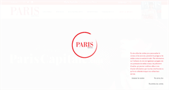 Desktop Screenshot of pariscapitale.com